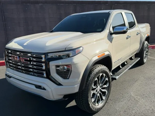 🛣️Daily Driven. Denali Spec.⛰️ This 2026 GMC Canyon Denali underwent our Full-Front Coverage Option of @xpel Ultimate Plus Paint Protection Film, protecting the highest-impact areas from rock chips, road debris, and everyday wear while preserving the factory finish. To complete the package, we installed our 2-Window + Windshield Ceramic Tint using @xpel XR Prime, helping reduce heat, cut glare, and make daily driving more comfortable year-round. A clean protection package designed for a truck that’s going to see real miles. Looking to protect your daily before the wear starts showing? 📞📲 Call or DM us today to book your Paint Protection Film or Window Tint! 📞📲 Az Auto Aesthetics 7613 E Ray Rd #114, Mesa, AZ 85212 Open: M–F 8:30–6 PM | Sat 9–2 PM / 📞 (480) 241-9324