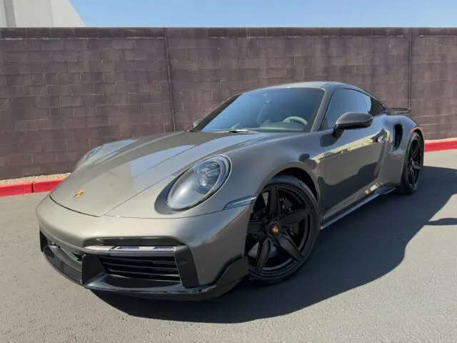 🛡️Protection at Every Angle.🛡️ This 2026 Porsche Turbo S underwent our Full-Body Coverage Option of @xpel Ultimate Plus Paint Protection Film, protecting every painted surface from rock chips, road debris, and daily wear while preserving the factory finish. We followed it with a Ceramic Top Coat and a Wheel Face Ceramic Coating using @feynlab Ceramic Ultra V2, helping maintain a clean finish while making ongoing maintenance easier. To wrap the vehicle up, the owner opted for @xpel Windshield Protection Film to help defend against chips and pitting, along with our Sunroof Window Tint using @xpel XR Prime Ceramic Tint for added heat rejection and comfort. A complete protection package for a car that’s built to cover ground quickly. Looking to protect your performance build before the miles start adding up? 📞📲 Call or DM us today to book your Paint Protection Film, Ceramic Coating, or Window Tint! 📞📲 Az Auto Aesthetics 7613 E Ray Rd #114, Mesa, AZ 85212 Open: M–F 8:30–6 PM | Sat 9–2 PM / 📞 (480) 241-9324