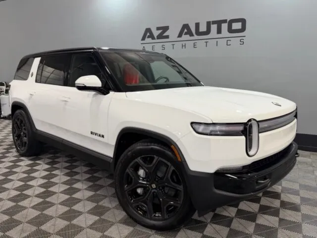 🌲Adventure Starts With a Clean Slate.🌲 This 2026 Rivian R1S underwent our Paint Correction & Ceramic Coating, refining the finish and bringing back clean, even clarity. The vehicle was then protected with @feynlab Ceramic Ultra V2, adding long-term surface protection while making future maintenance easier. Whether it’s daily commuting, weekend road trips, or time off the pavement, this Rivian is ready for the miles ahead with a finish that’s easier to keep looking its best. Looking to protect your vehicle before the adventures begin? 📞📲 Call or DM us today to book your Paint Correction or Ceramic Coating! 📞📲 Az Auto Aesthetics 7613 E Ray Rd #114, Mesa, AZ 85212 Open: M–F 8:30–6 PM | Sat 9–2 PM / 📞 (480) 241-9324