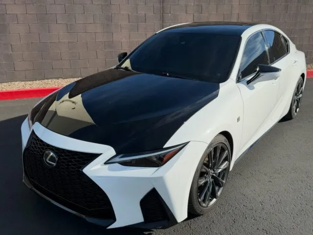 🕷️Two Tone, Real Protection.🕷️ This 2023 IS350 came in for a subtle but intentional upgrade. We installed @xpel Black Paint Protection Film on the hood and roof, giving the car a sharper contrast while protecting those high-exposure areas from wear and road damage. A simple change that completely shifts the look—while keeping it protected. Looking to add contrast and protection to your build? 📞📲 Call or DM us today to book your Paint Protection Film install! 📞📲 Az Auto Aesthetics 7613 E Ray Rd #114, Mesa, AZ 85212 Open: M–F 8:30–6 PM | Sat 9–2 PM / 📞 (480) 241-9324 #xpelppf #lexus #paintprotectıonfılm