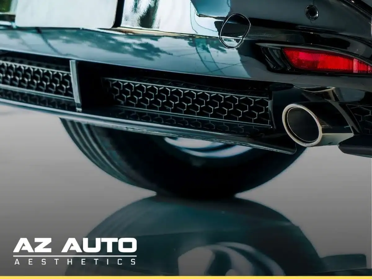 Enhanced Car With An Aftermarket Exhaust System In Mesa, AZ