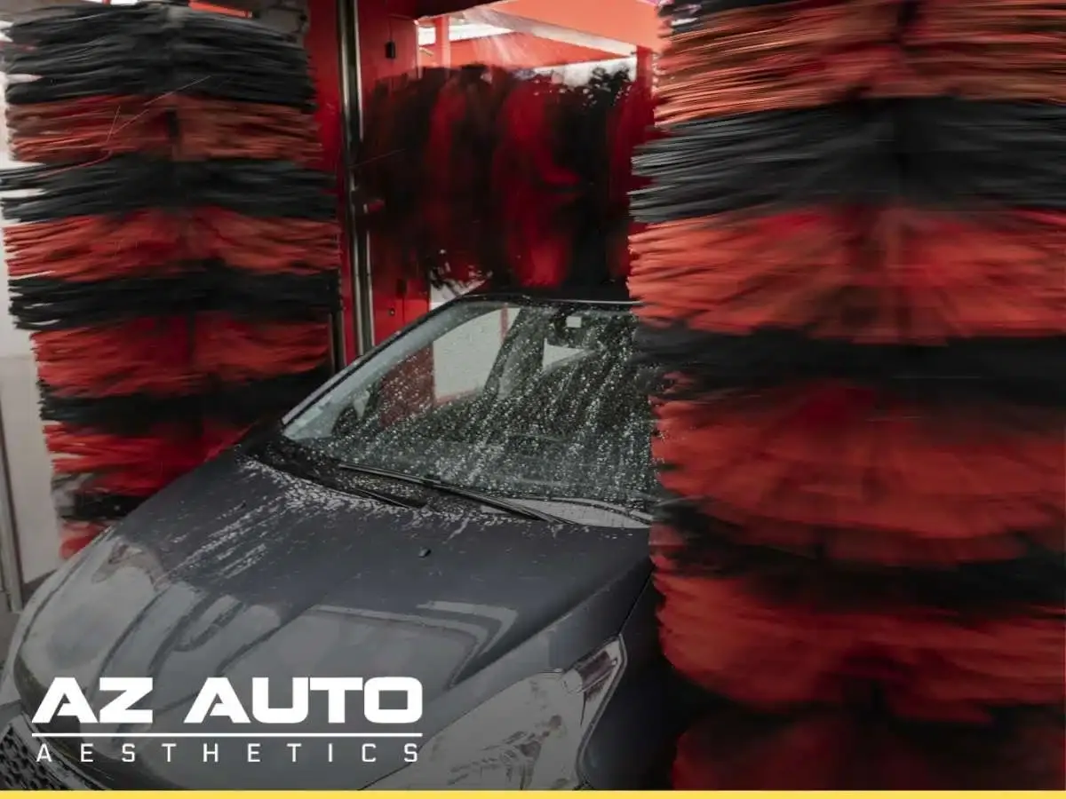 Automatic Car Washes Can Do More Harm Than Good To Your Car’s Paint In Mesa, AZ.