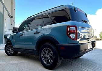 Clear Coat Paint Protection On A Ford Bronco Sport At AZ Auto Aesthetics Detailing Shop