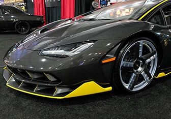 Clear Coat Paint Protection On Black Lamborghini Centenario At AZ Auto Aesthetics