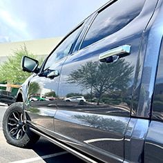 Full-Service Ceramic Coating And Clear Bra On A Black Ford Ranger