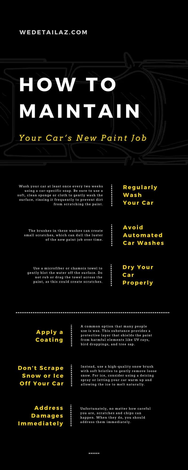 How To Maintain Your Car’s New Paint Job