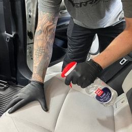 Deep Vinyl, Leather & Other Upholstery Car Seat Cleaning By Hand Near Queen Valley