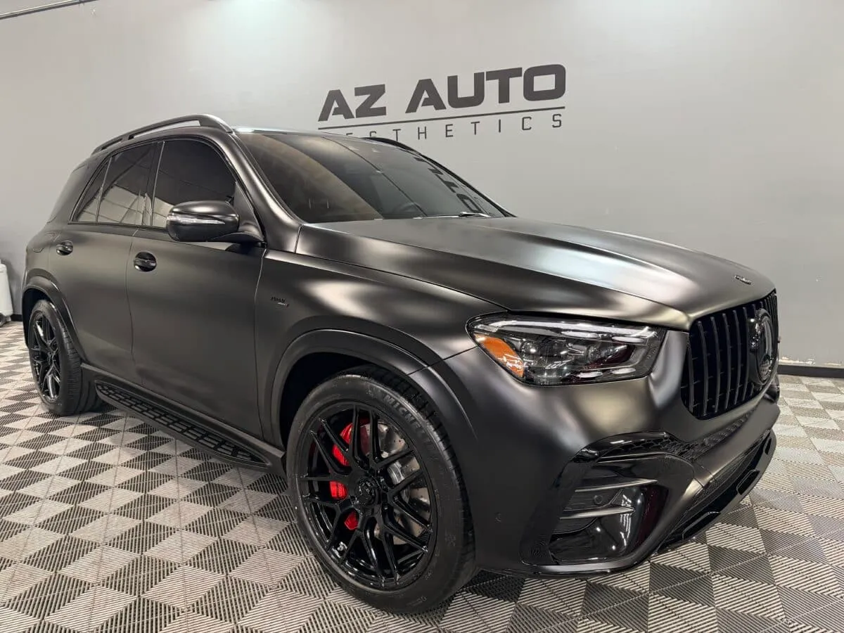 Mercedes GLE53 AMG with XPEL stealth PPF and ceramic coating from AZ Auto Aesthetics detail shop in Mesa, AZ.
