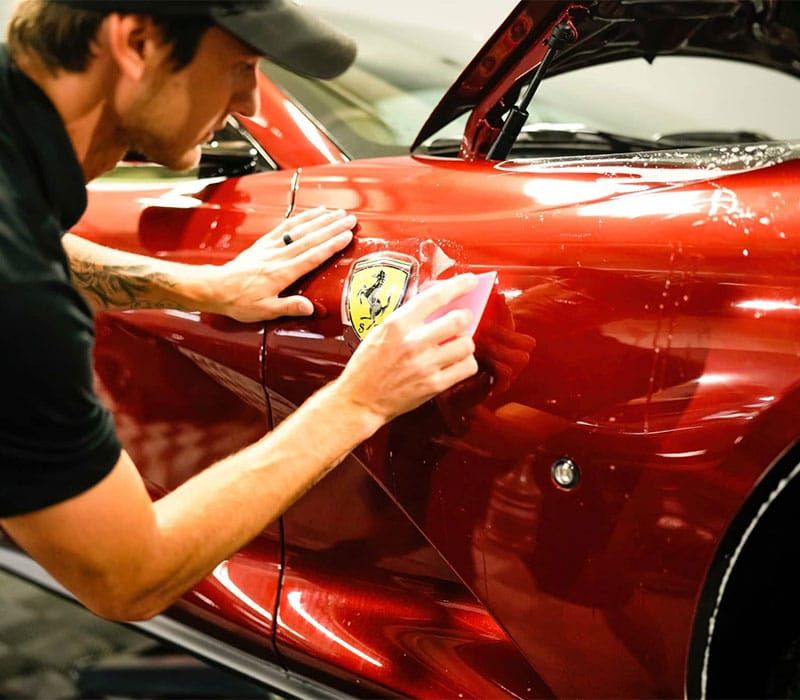 Ahwatukee's First-Class Paint Correction On Ferrari