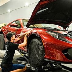 Clear Bra On Ferrari 812 Superfast At AZ Auto Aesthetics