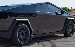 Full-Body Capri Grey Purple PPF on a 2026 Tesla Cybertruck — Mesa, AZ