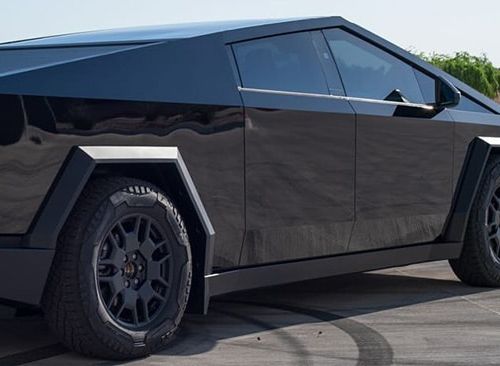 Full-Body Capri Grey Purple PPF on a 2026 Tesla Cybertruck — Mesa, AZ