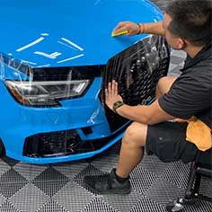 Car Detailers Specializing In Audi A4 B9 Paint Correction And Vinyl Wraps