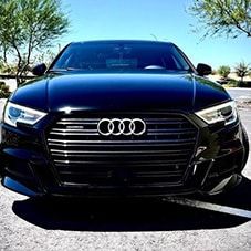 Protection Package On Black Audi A3
