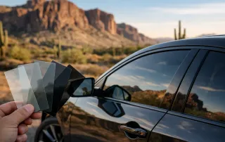 Auto Tint Percentage Guide for Arizona Drivers