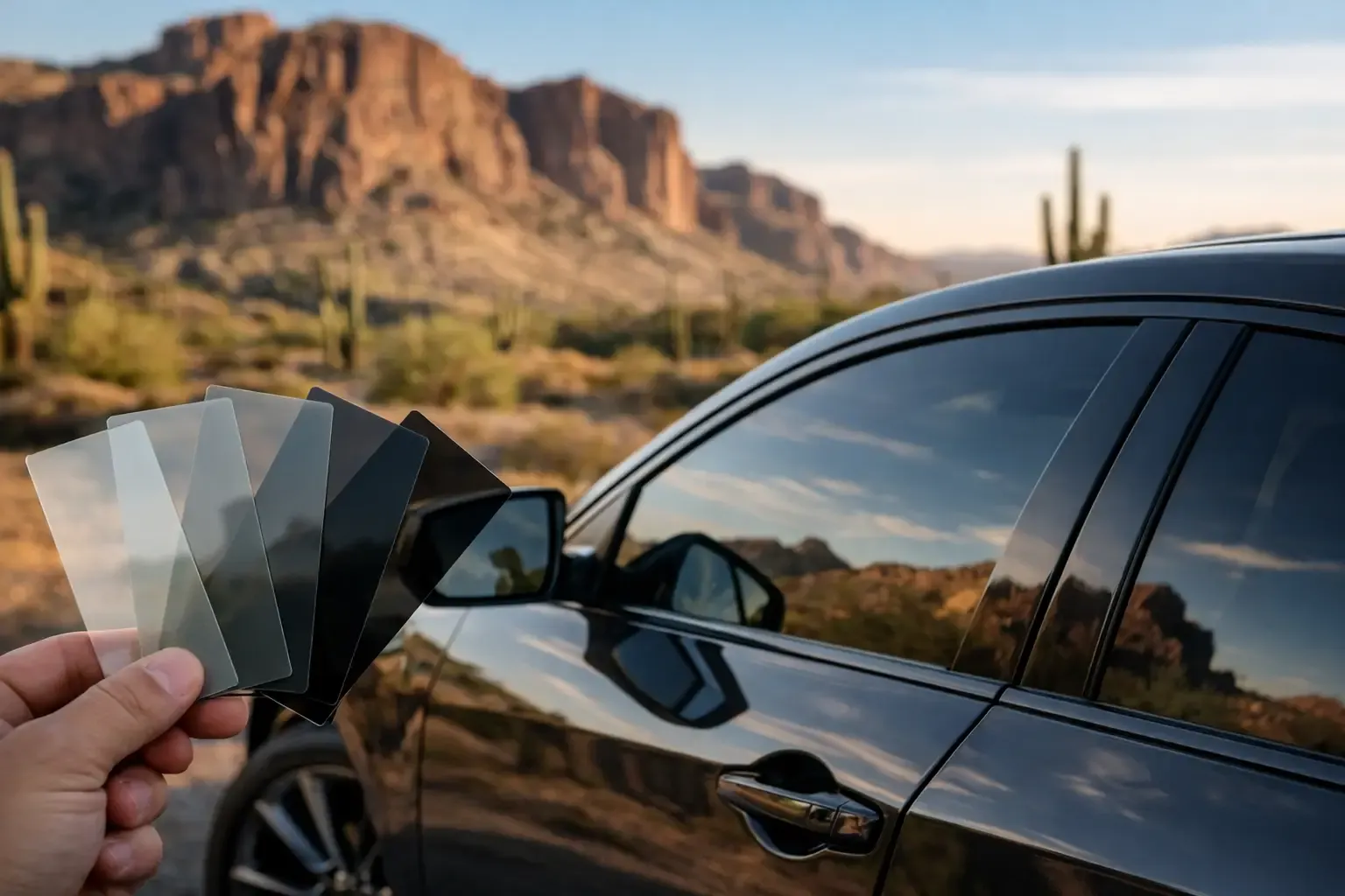 Auto Tint Percentage Guide for Arizona Drivers