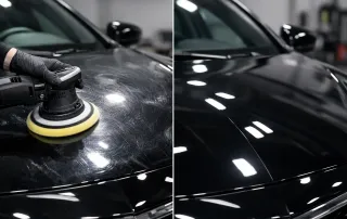 Black Car Swirl Removal Example Explained
