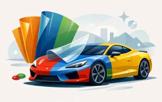 Colored Paint Protection Film for Cars