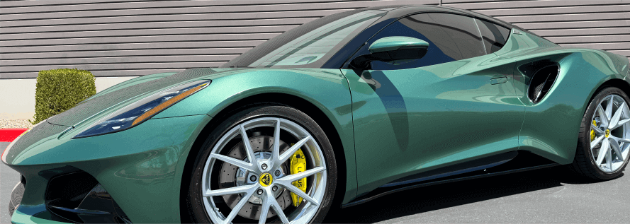 Colored ppf over vinyl