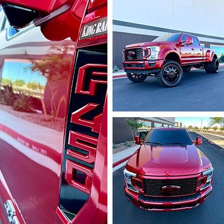 2022 Ford F-450 King Ranch At AZ Auto Aesthetics's Car Detailing Facility
