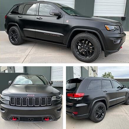 Black 2017 Jeep Grand Cherokee Laredo SUV At AZ Auto Aesthetics