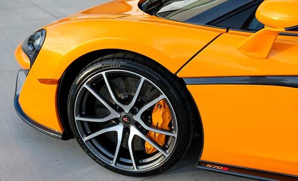 McLaren 720S Sports Car At Our Large Facility For High-End Car Detailing Services
