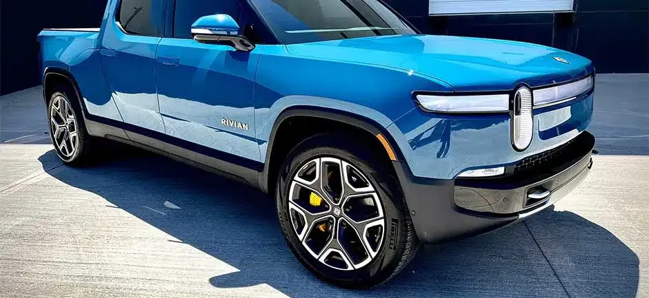 Rivian R1T Pickup Truck At Our Full-Service Auto Detail Shop