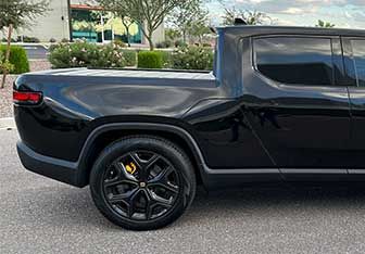 Clear Coat Paint Protection For Rivian R1T Pickup Trucks