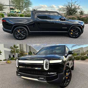 Latest Work On A Rivian R1S SUV At AZ Auto Aesthetics