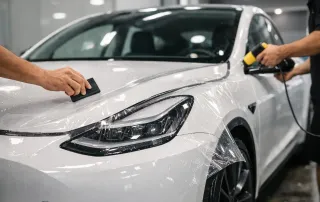Tesla PPF Installation Example on a New Tesla