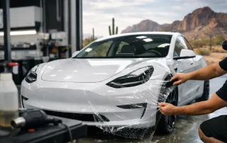 Tesla PPF Shop Mesa for Real Arizona Protection