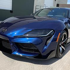 Full-Service Ceramic Coating And Clear Bra On Toyota Supra