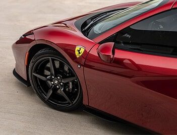 Powder Coating Makeover On Wheels And Rims On Ferrari 812 Superfast